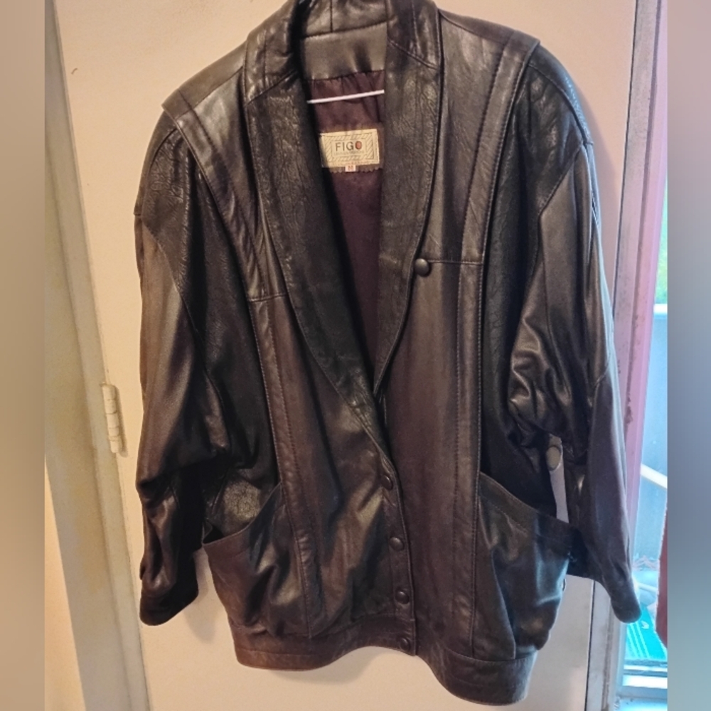 Vintage FIGO Women's Leather Jacket